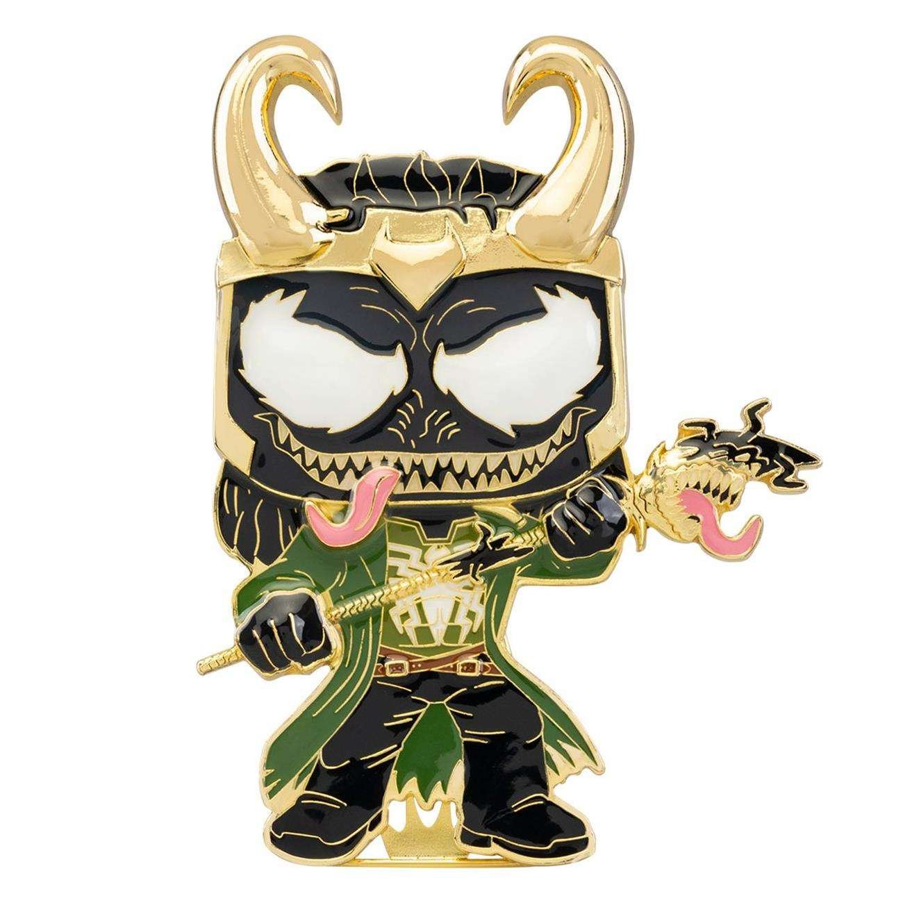 ENAMEL PIN! MARVEL: VENOM LOKI - FP-MVPP0034