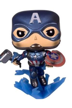 POP! MARVEL: AVENGERS ENDGAME - CAPTAIN AMERICA W/ HAMMER (GW)(MT)(EXC) - FU68656