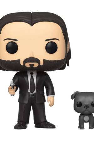 POP! MOVIES: JOHN WICK - JOHN (BLACK SUIT) W/ DOG - FU47238