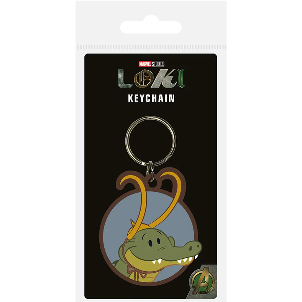 PMD KEYCHAIN: MARVEL- LOKI (ALLIGATOR)