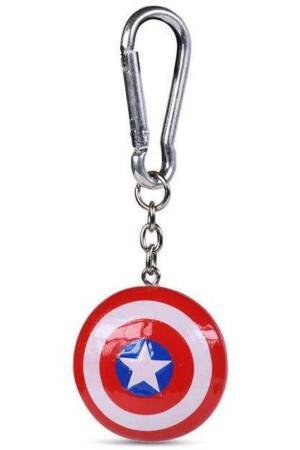 PMD KEYCHAIN: MARVEL- CAPTAIN AMERICA SHIELD (3D)